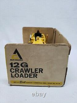 1/16 Scale Ertl Allis Chalmers 12G Crawler Loader In Bubble Box RARE