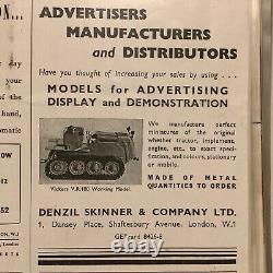 1/16 scale Denzil Skinner Vickers VR180 crawler tractor bulldozer Very RARE