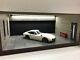 1/18 118 Scale Diorama Garage Display Acrylic Case With Led Light Made In Japan