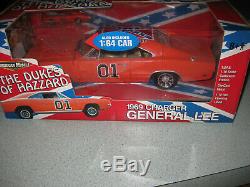 1/18 1969 DODGE CHARGER Dukes of Hazard GENERAL LEE +1/64 scale car included