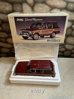 1/18 Scale AUTO ART MILLENNIUM. JEEP GRAND WAGONEER. RARE