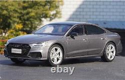 1/18 Scale Audi A7L 2021 Gray Diecast Car Model Toy Collection Gift NIB
