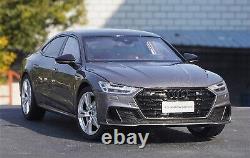 1/18 Scale Audi A7L 2021 Gray Diecast Car Model Toy Collection Gift NIB