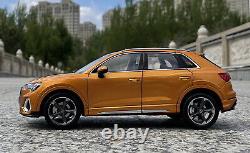 1/18 Scale Audi Q3 2019 Orange Diecast Car Model Toy Collection Gift NIB NEW