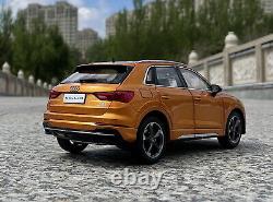 1/18 Scale Audi Q3 2019 Orange Diecast Car Model Toy Collection Gift NIB NEW