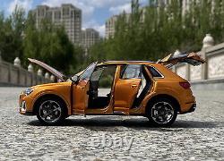 1/18 Scale Audi Q3 2019 Orange Diecast Car Model Toy Collection Gift NIB NEW