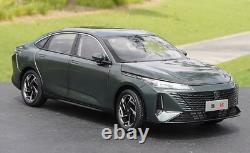 1/18 Scale Changan Lamore 2023 Green Diecast Car Model Toy Collection Gift