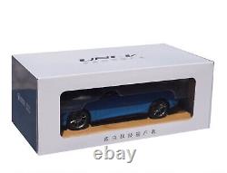 1/18 Scale Changan UNI-V UNIV Blue Diecast Car Model Toy Gift NIB