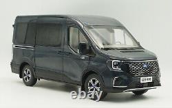 1/18 Scale Ford Transit T8 VAN Blue Diecast Car Model Toy Collection