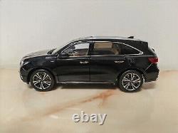 1/18 Scale Honda ACURA MDX Black Diecast Car Model Toy Collection Gift