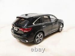 1/18 Scale Honda ACURA MDX Black Diecast Car Model Toy Collection Gift