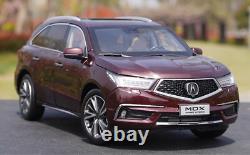 1/18 Scale Honda ACURA MDX Red Diecast Car Model Toy Collection Gift