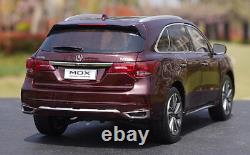 1/18 Scale Honda ACURA MDX Red Diecast Car Model Toy Collection Gift