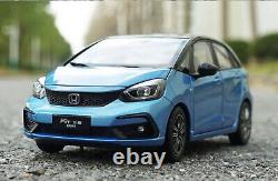 1/18 Scale Honda Fit Sport 2020 Blue Diecast Car Model Toy Collection Gift NIB