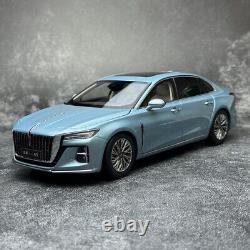 1/18 Scale HongQi H5 2023 Blue Diecast Car Model Toy Collection Gift