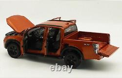 1/18 Scale ISUZU D-MAX Pickup 2023 Orange Diecast Car Model Toy Gift NIB