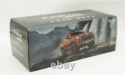 1/18 Scale ISUZU D-MAX Pickup 2023 Orange Diecast Car Model Toy Gift NIB