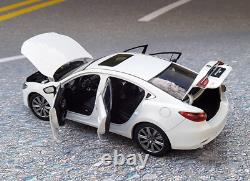 1/18 Scale Mazda 6 ATENZA 2019 White Diecast Car Model Toy Collection Gift NIB