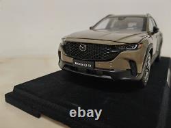 1/18 Scale Mazda CX-50 SUV 2023 Gold Diecast Model Car Toy Collection Gift