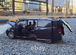 1/18 Scale Mercedes-Benz V-Class V260L MPV Black Diecast Car Model Toy Gift