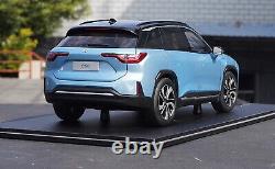 1/18 Scale NIO ES6 SUV PREMIER EDTION Blue Diecast Model Collection Toy