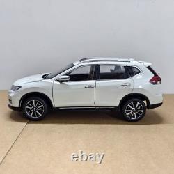 1/18 Scale Nissan X-TRAIL 2018 SUV White Diecast Model Car Toy Collection