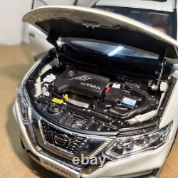 1/18 Scale Nissan X-TRAIL 2018 SUV White Diecast Model Car Toy Collection