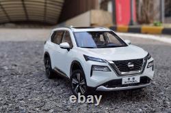 1/18 Scale Nissan X-TRAIL 2022 SUV White Diecast Model Car Toy Collection
