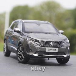 1/18 Scale Peugeot 4008 SUV 2021 Grey Diecast Car Model Toy Collection Toy NEW