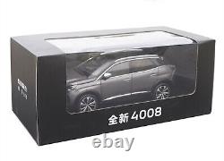 1/18 Scale Peugeot 4008 SUV 2021 Grey Diecast Car Model Toy Collection Toy NEW