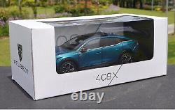1/18 Scale Peugeot 408X Blue DieCast Car Model Collection Toy Gift