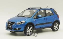 1/18 Scale Suzuki SX4 Blue Diecast Car Model Toy Collection Gift