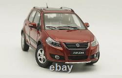 1/18 Scale Suzuki SX4 Red Diecast Car Model Toy Collection Gift