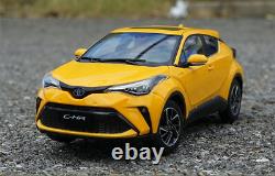 1/18 Scale Toyota C-HR CHR 2021 Yellow Diecast Car Model Toy Collection Gift NIB