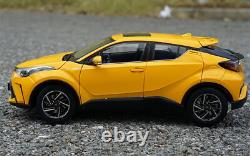 1/18 Scale Toyota C-HR CHR 2021 Yellow Diecast Car Model Toy Collection Gift NIB