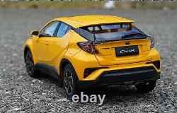 1/18 Scale Toyota C-HR CHR 2021 Yellow Diecast Car Model Toy Collection Gift NIB
