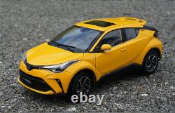 1/18 Scale Toyota C-HR CHR 2021 Yellow Diecast Car Model Toy Collection Gift NIB