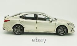 1/18 Scale Toyota Camry 2024 9th Generation Silver Diecast Car Model Toy