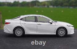 1/18 Scale Toyota Camry 2024 9th Generation White Diecast Car Model Toy