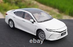 1/18 Scale Toyota Camry 2024 9th Generation White Diecast Car Model Toy