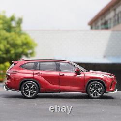 1/18 Scale Toyota Crown Kluger SUV Red Diecast Car Model Toy Collection NIB