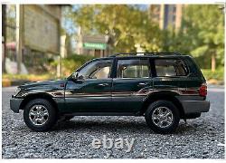 1/18 Scale Toyota Land Cruiser LC100 Green DieCast Car Model Toy Collection