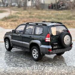 1/18 Scale Toyota Land Cruiser Prado GX 2008 Green with Key Diecast Car Model NIB