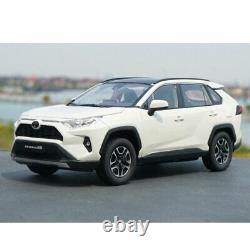 1/18 Scale Toyota RAV4 SUV Model Car Diecast Vehicle Gift Collection Cars White