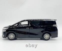 1/18 Scale Toyota Vellfire Hybrid MPV Black Diecast car Model Toy Collection