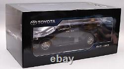 1/18 Scale Toyota Vellfire Hybrid MPV Black Diecast car Model Toy Collection