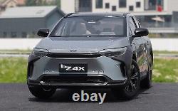 1/18 Scale Toyota bZ4X e-TNGA SUV 2022 Gray Diecast Car Model Toy