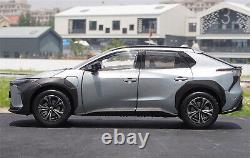 1/18 Scale Toyota bZ4X e-TNGA SUV 2022 Gray Diecast Car Model Toy