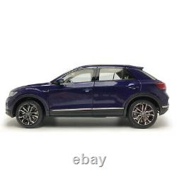1/18 Scale VW T-ROC SUV Model Car Diecast Vehicle Toy Collection Blue Gifts