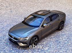 1/18 Scale Volvo S60 2020 Grey Diecast Car Model Toy Collection Gift NIB